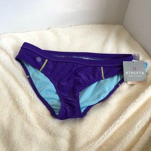 Athleta women’s bikini bottoms size Large NWT